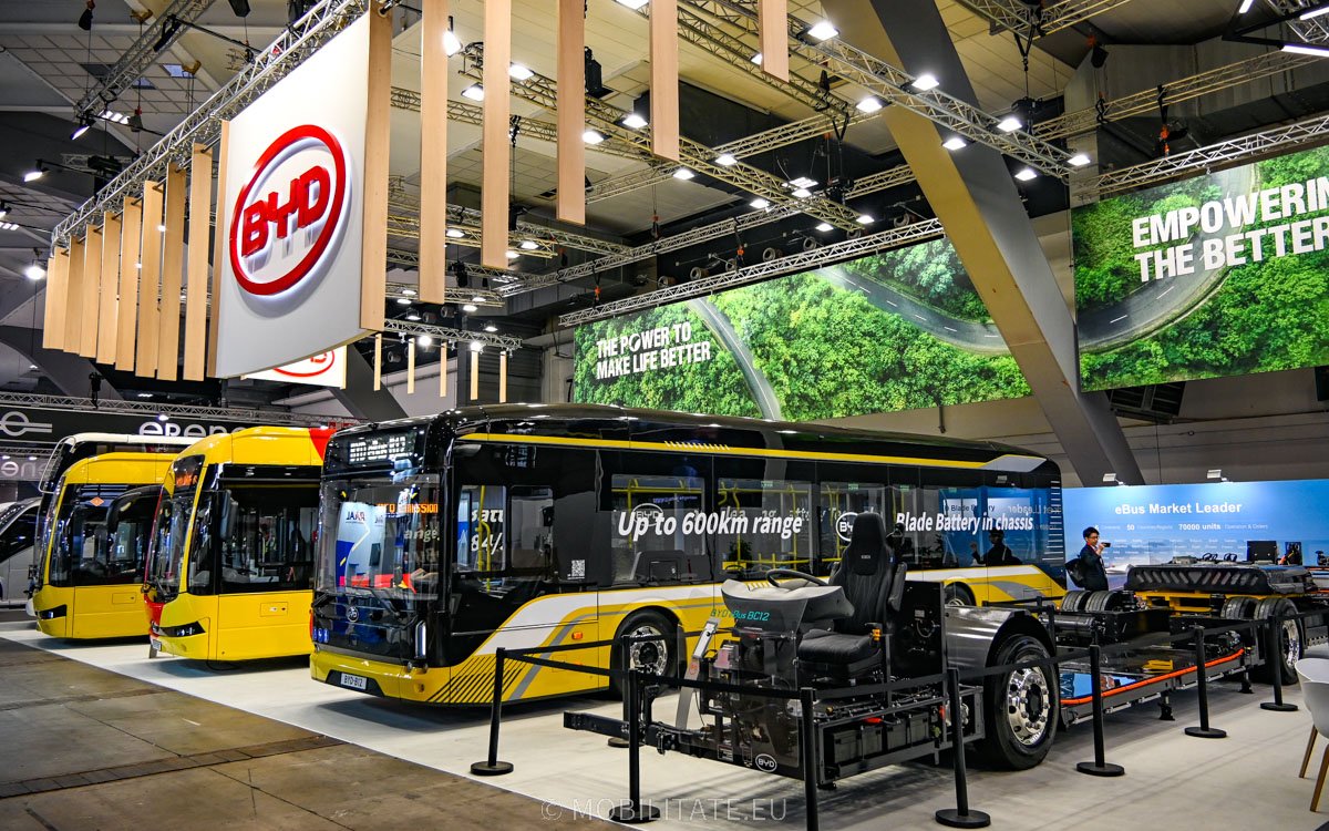 Busworld 2023 – BYD Prezintă Noul Autobuz Electric Urban Impreună Cu ...