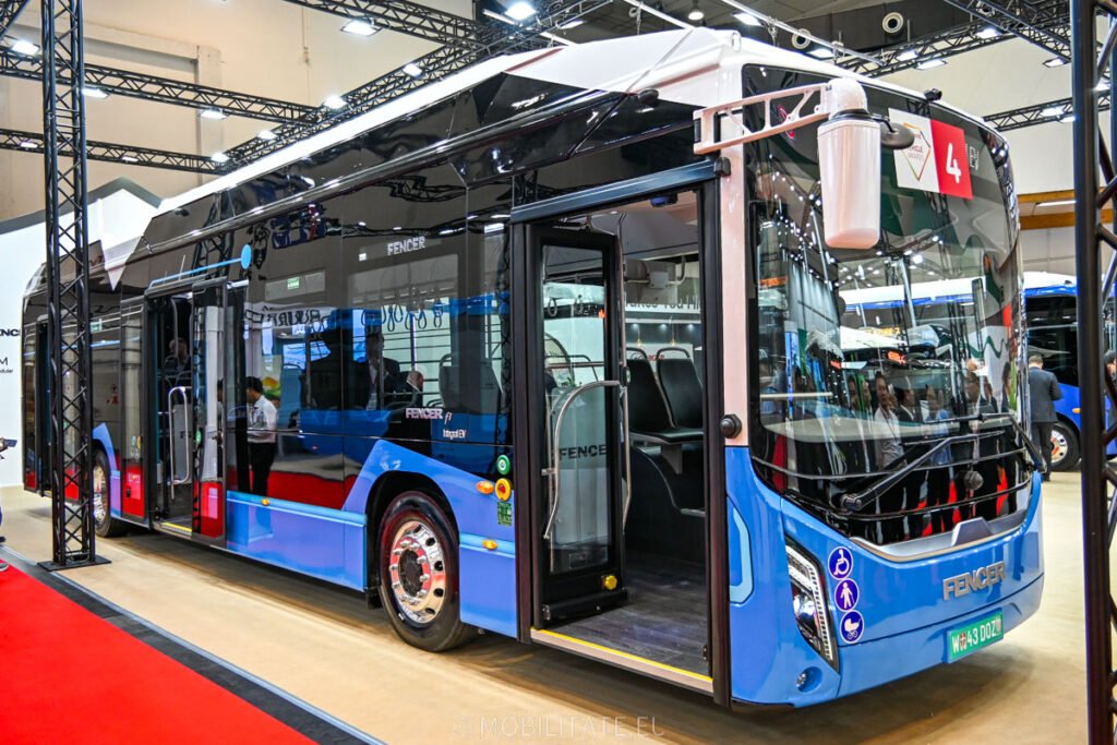 Busworld 2023 – Colaborarea dintre Scania și chinezii de la Higer a lansat modelul Fencer full electric