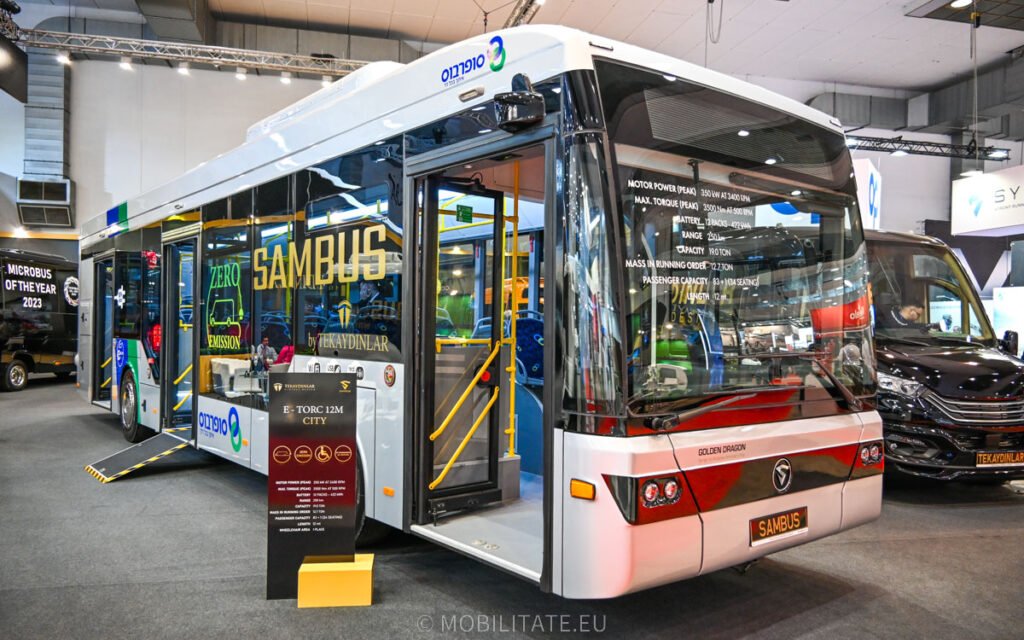 Busworld 2023 – Golden Dragon prezintă două autobuze full electric destinate în special pieței din Europa