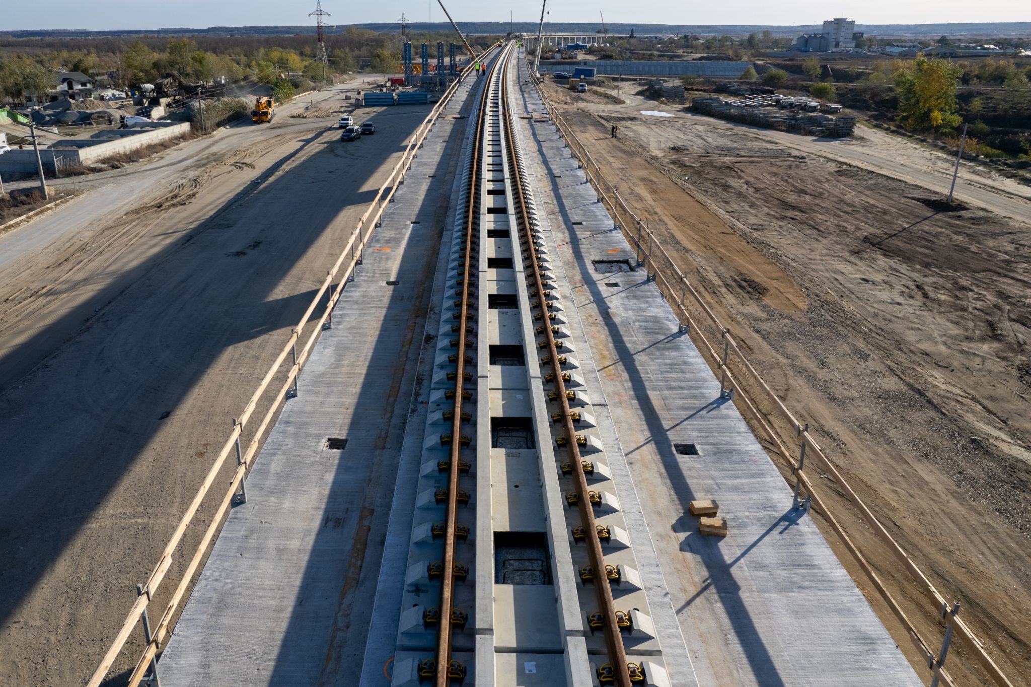 PORR utilizează pentru prima dată în România soluția PORR Slab Track Austria la Grădiștea
