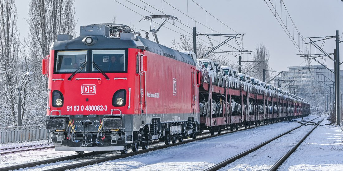 Softronic Craiova începe 2024 cu noi teste cu locomotivele Transmontana cu ETCS și livrări la DB Cargo și PSP Cargo