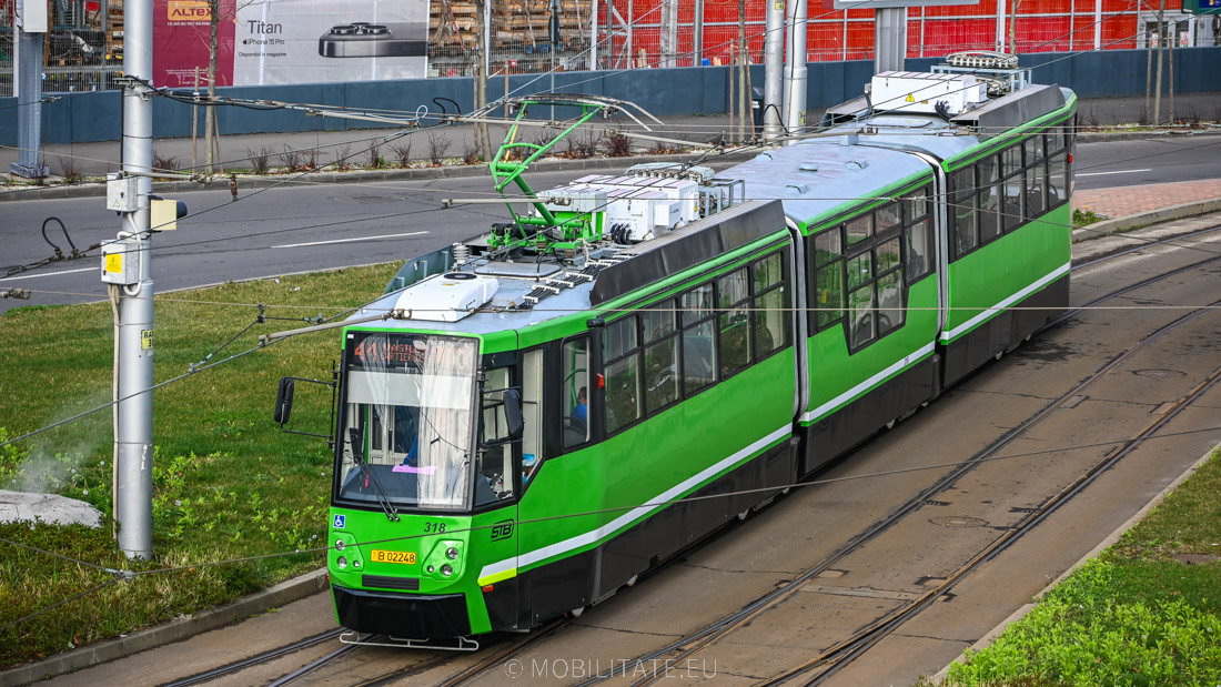 STB SA a introdus în circulație un nou tramvai modernizat la URAC