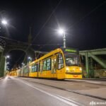 Budapesta testează tramvaiele Siemens și CAF pentru a începe să circule pe Podul Libertății