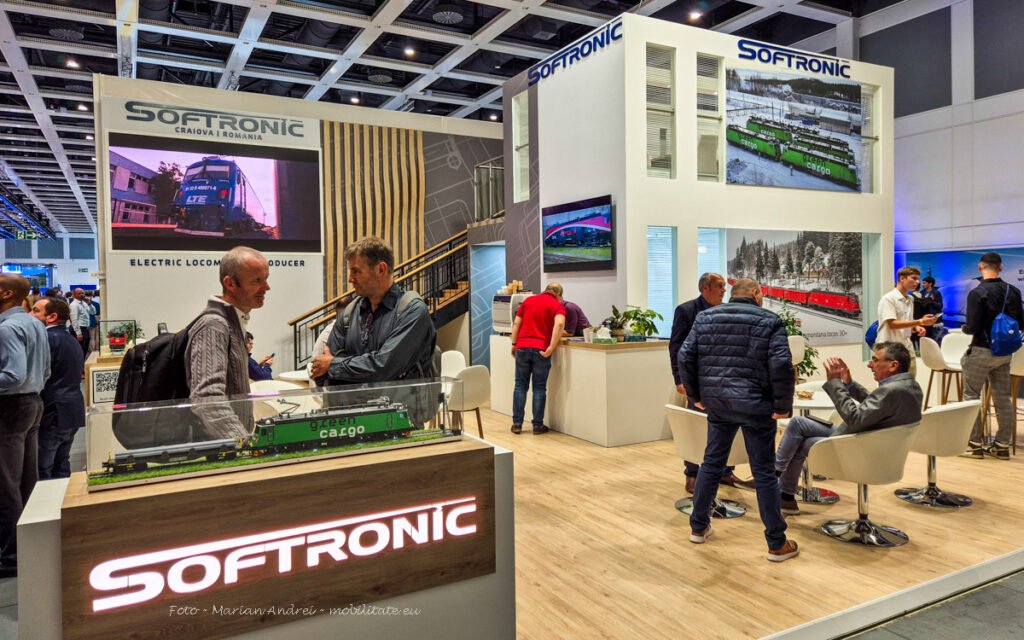 Softronic Craiova anunță livrarea următoarelor 6 locomotive în cadrul InnoTrans 2024. Standul Softronic vizitat de numeroși oficiali