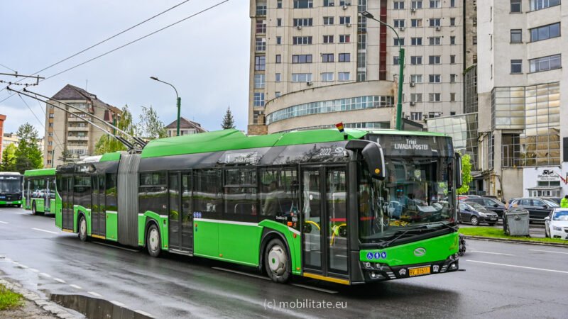Primăria Capitalei consultă piața pentru achiziția a 100 de troleibuze articulate cu autonomie