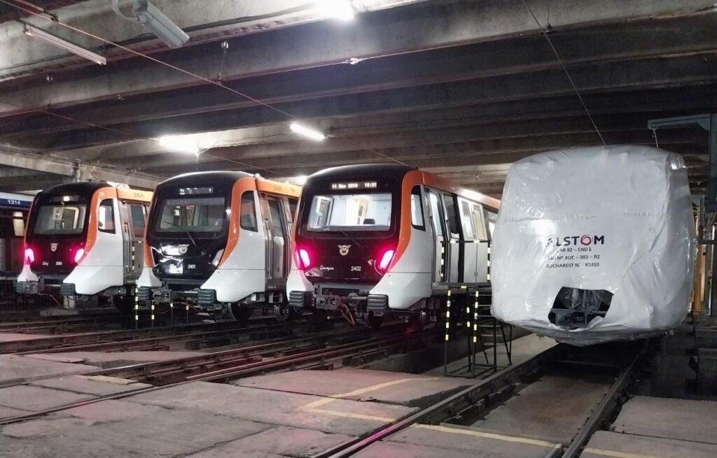 Alstom anunță că alte două trenuri pentru Magistrala 5 vor fi livrate în decembrie. În total vor fi 7 trenuri anul acesta