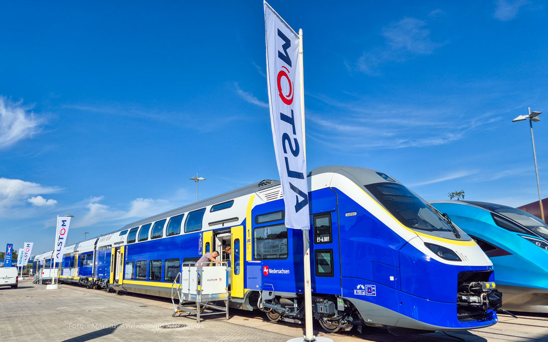 InnoTrans 2024 - Alstom prezintă Trenul regional Coradia Max pentru LNVG
