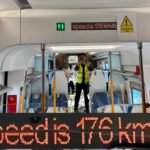 CFR Infrastructură a realizat teste cu viteza de 176 km/h pe linia Sighișoara – Teiuș. Primele teste cu viteza de peste 160 km/h după mulți ani pe rețeaua comercială