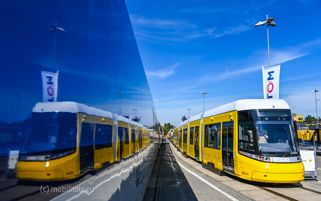 InnoTrans 2024 - Alstom prezintă tramvaiul de 50 de metri care va circula în Berlin. 117 unități Flexity vor ajunge la Berlin prin acordul cadru semnat