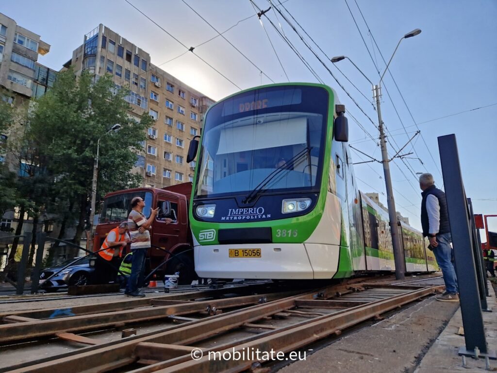 Voestalpine Railway Systems livrează la STB SA un nou sistem de aparate de cale pentru circulația în sistem paletă. Vechile sisteme nu sunt compatibile cu tramvaiele Imperio