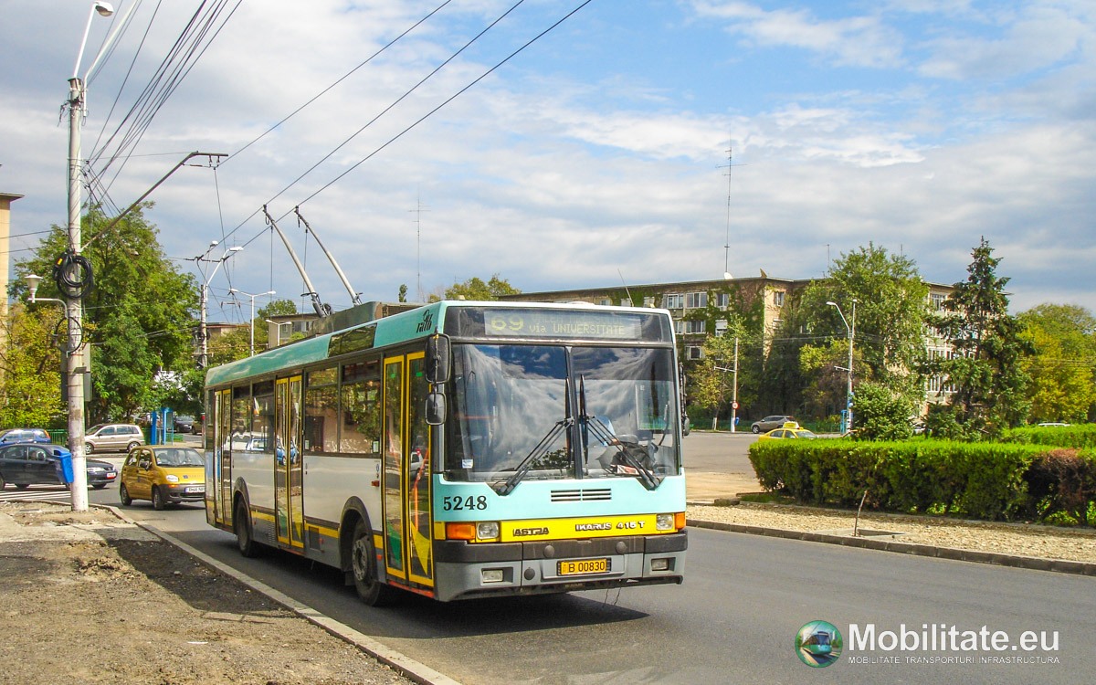 STB SA scoate la vânzare la fier vechi un lot de 42 de troleibuze Ikarus 415T. Acestea au fost retrase treptat din circulație pe măsura modernizării parcului