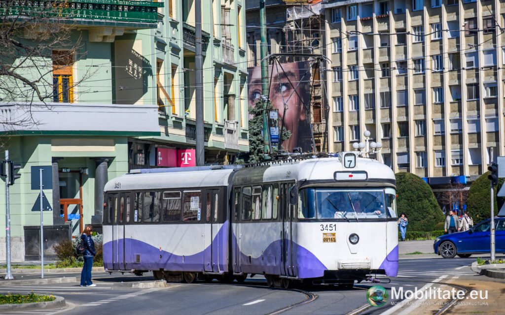 Licitație pentru 10 tramvaie noi la Timișoara. Vechile tramvaie de pe liniile 7 și 9 vor ajunge la fier vechi