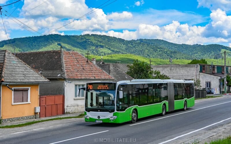 Săcele investește în transport ecologic. Licitație de peste 18 milioane lei pentru 5 autobuze electrice articulate