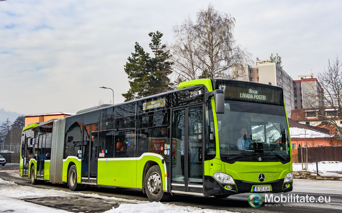 30 de autobuze articulate de la Mercedes ar putea circula în București. Compania este singura ofertantă a licitației derulate de STB SA