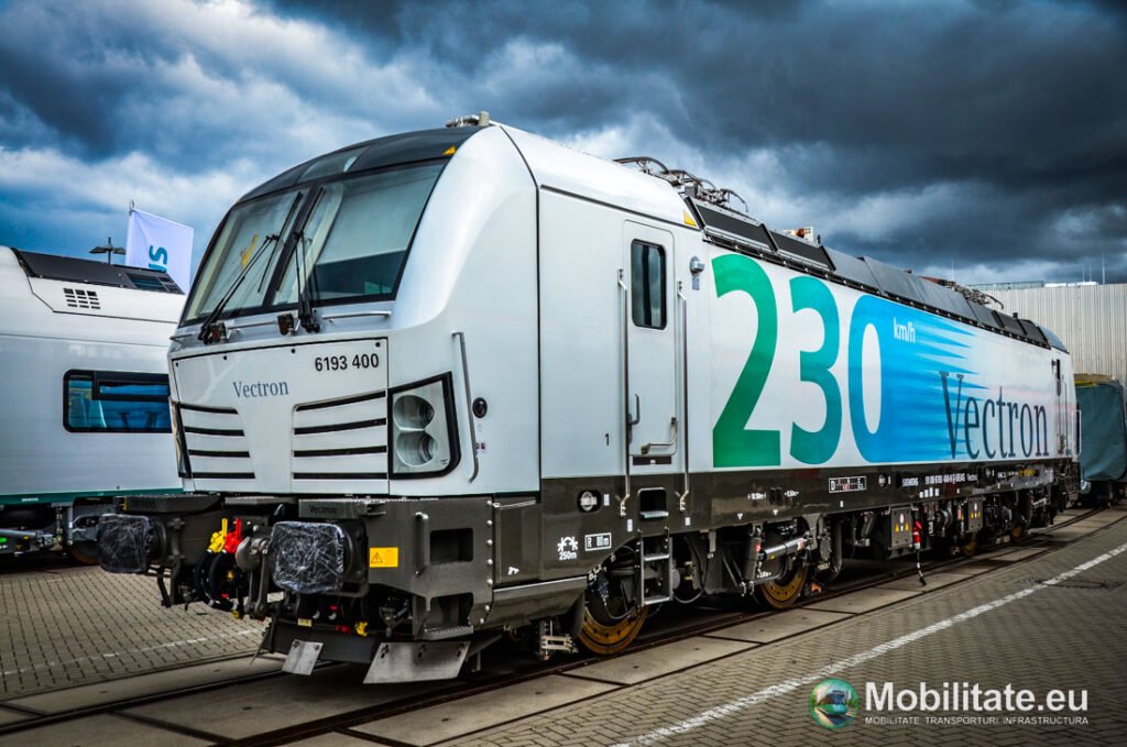 Locomotivele Siemens Vectron au primit autorizația pentru circulația cu 230 km/h cu trenuri de călători. Primele vor circula în Cehia din luna ianuarie