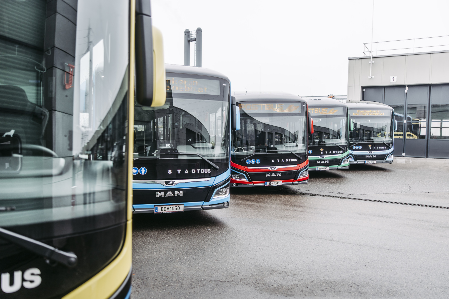 ÖBB Postbus pune în circulație cel mai mare lot de autobuze electrice livrat vreodată în Austria de MAN