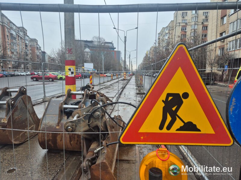PORR a demarat lucrările de modernizare a liniilor de tramvai pe Calea Călărașilor ca parte a lotului 1 de modernizare a infrastructurii de tramvai din București
