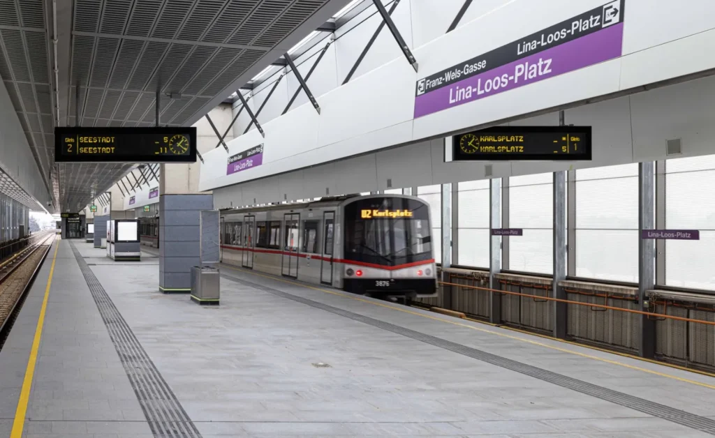 Rețeaua de metrou din Viena inaugurează a 110a stație