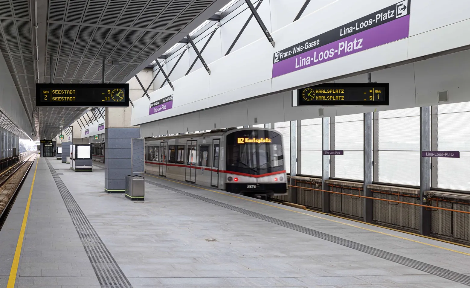 Rețeaua de metrou din Viena inaugurează a 110a stație