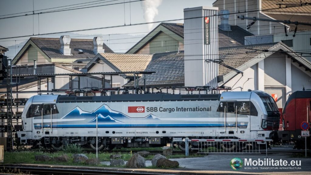 Căile ferate din Elveția au dublat capacitatea transportului de marfă pe axa nord-sud prin Alpi