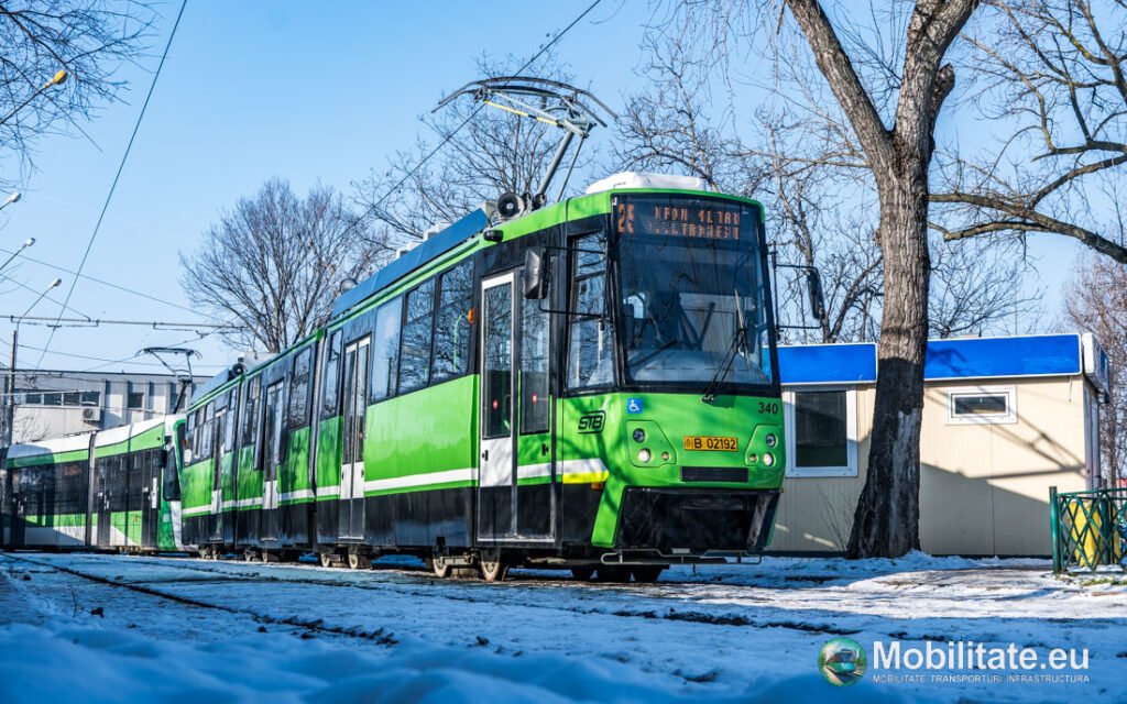 STB SA introduce un nou tramvai modernizat pe traseu. Noul tramvai circulă pe liniile depoului Militari