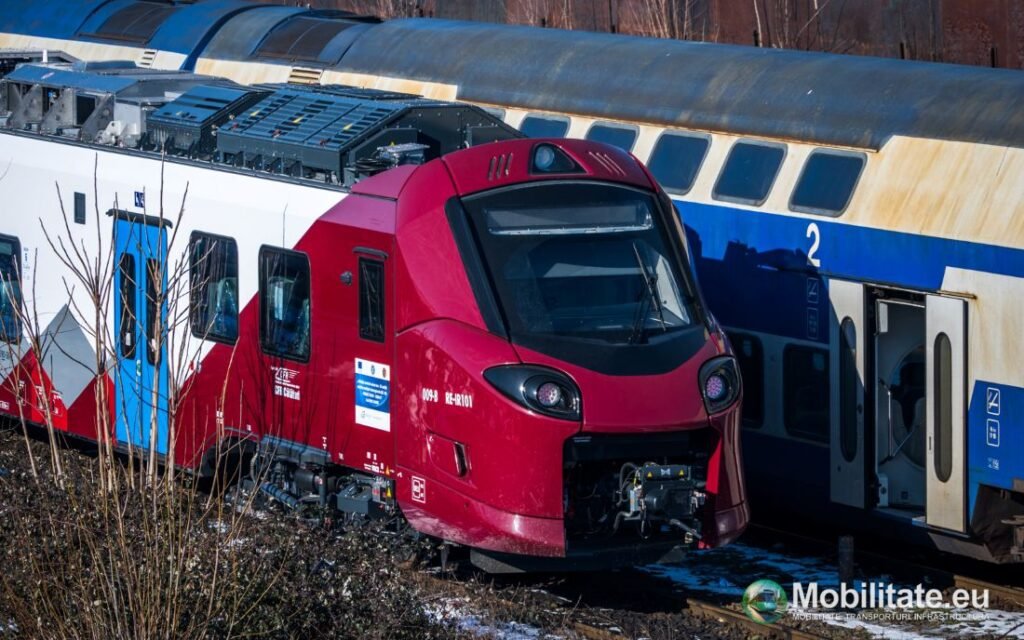 Alstom a început testele statice cu a opta ramă Coradia pentru ARF