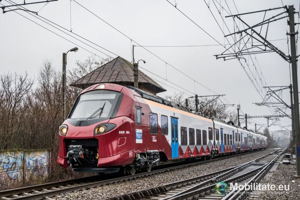 Alstom a început probele de anduranță cu rama Coradia 009. Alte două trenuri sunt în pregătire în depoul Alstom Grivița