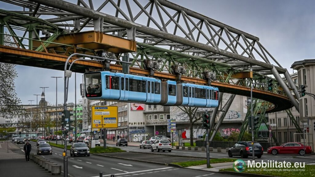 Rețeaua de tramvaie suspendate din Wuppertal încheie 2025 cu o disponibilitate de 99%. Schwebebahn este considerat unul din cele mai fiabile sisteme de transport din Germania