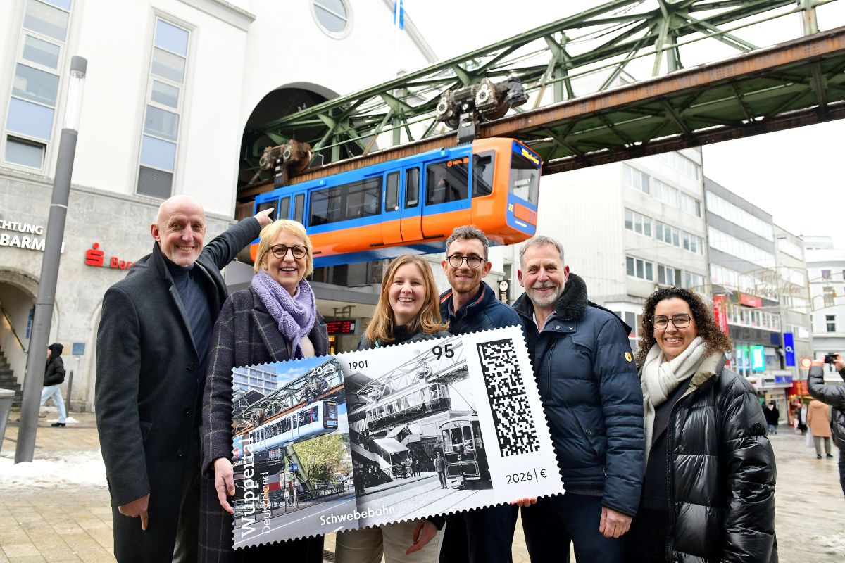 Rețeaua de tramvaie suspendate din Wuppertal a împlinit 125 de ani de exploatare