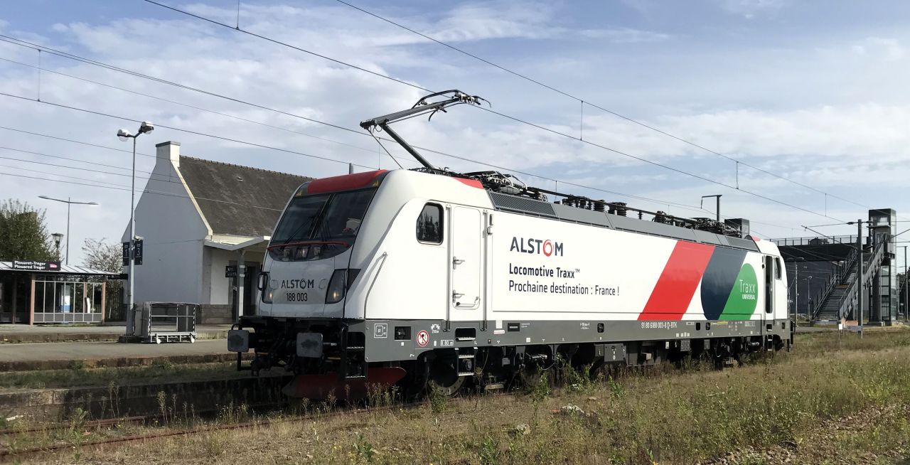 Locomotiva Alstom Traxx MS3 a fost omologată în Franța