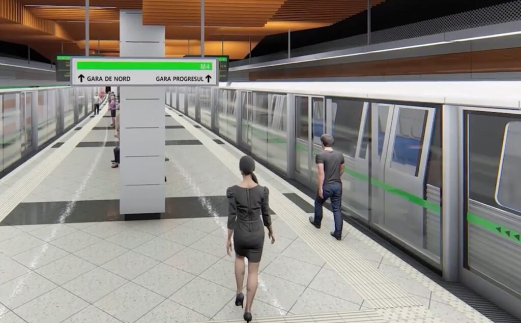 Asocierea formată din Erbașu, Concelex și BogArt anunță demararea proiectării tronsonului Eroii Revoluției - CFR Progresul pe Magistrala 4 de metrou unde șantierul se va deschide spre finalul anului