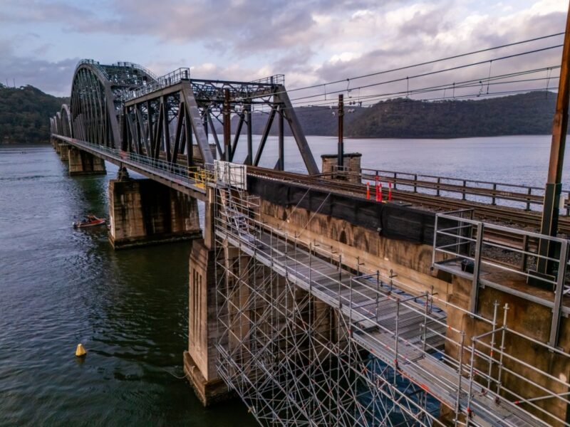 Rhomberg Sersa Rail Group modernizează podul Hawkesbury River din Sydney cu tehnologie dedicată