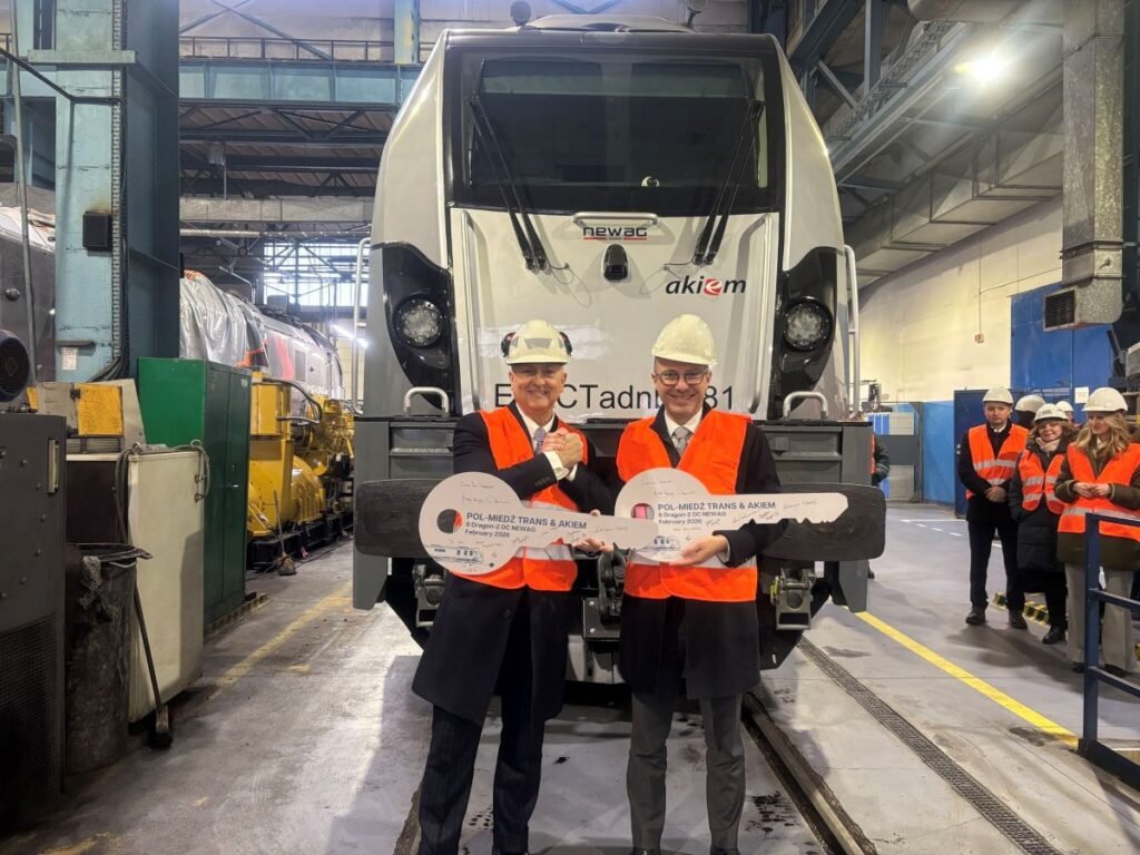 Akiem livrează șase locomotive Dragon‑2 pentru POL‑MIEDŹ TRANS în Polonia