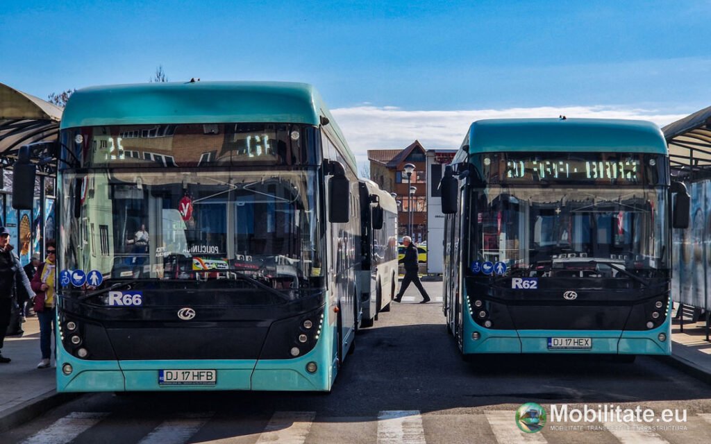 Craiova lansează licitația pentru achiziția a 20 de autobuze electrice și stații de încărcare finanțate prin Programul Regional