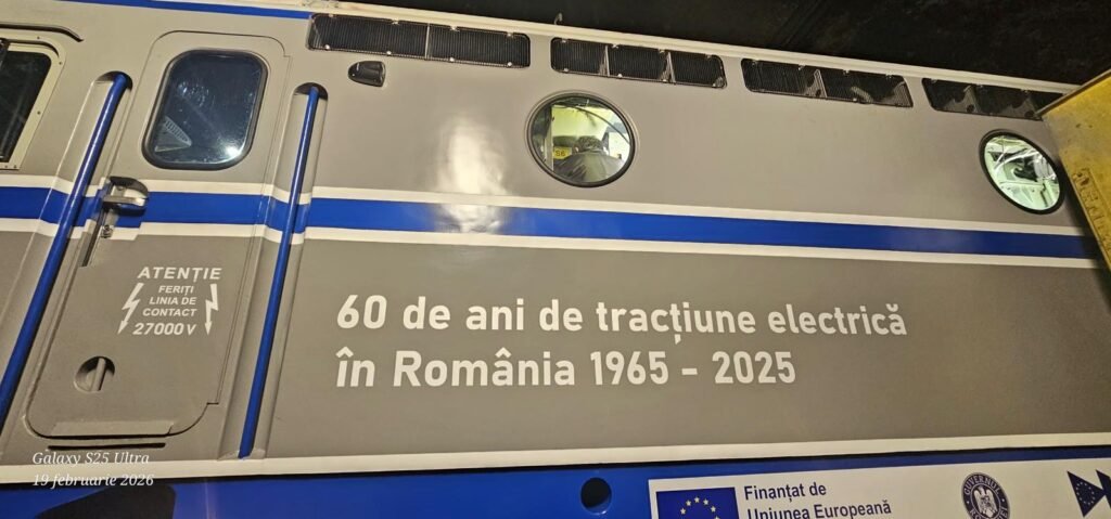 SCRL Brașov realizează proba de performanță cu locommotiva ce comemorează 60 de ani de tracțiune electrică în România