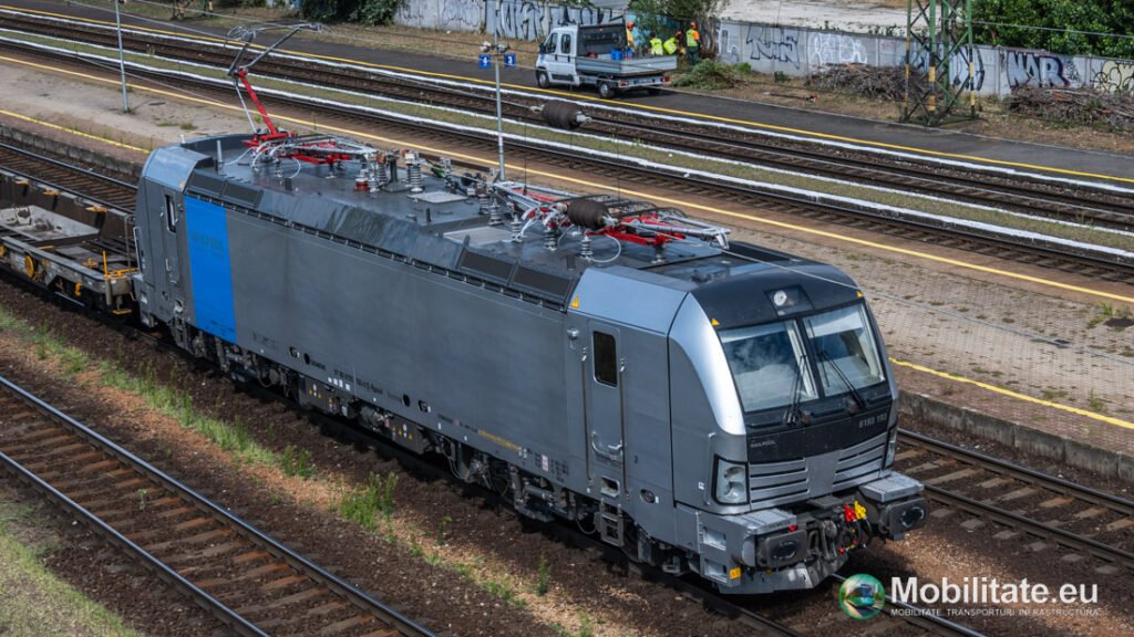 PSP Cargo Group utilizează o nouă locomotivă Vectron pentru servicii feroviare transfrontaliere pe coridorul Oradea - Venlo