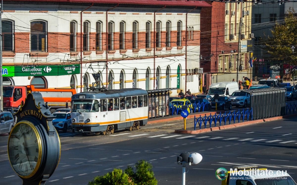 Primăria Capitalei începe modernizarea liniei tramvaiului 19 între Nerva Traian și Eroii Revoluției dar și pe Calea Dudești. Lucrările vor dura cel puțin până în vara lui 2027