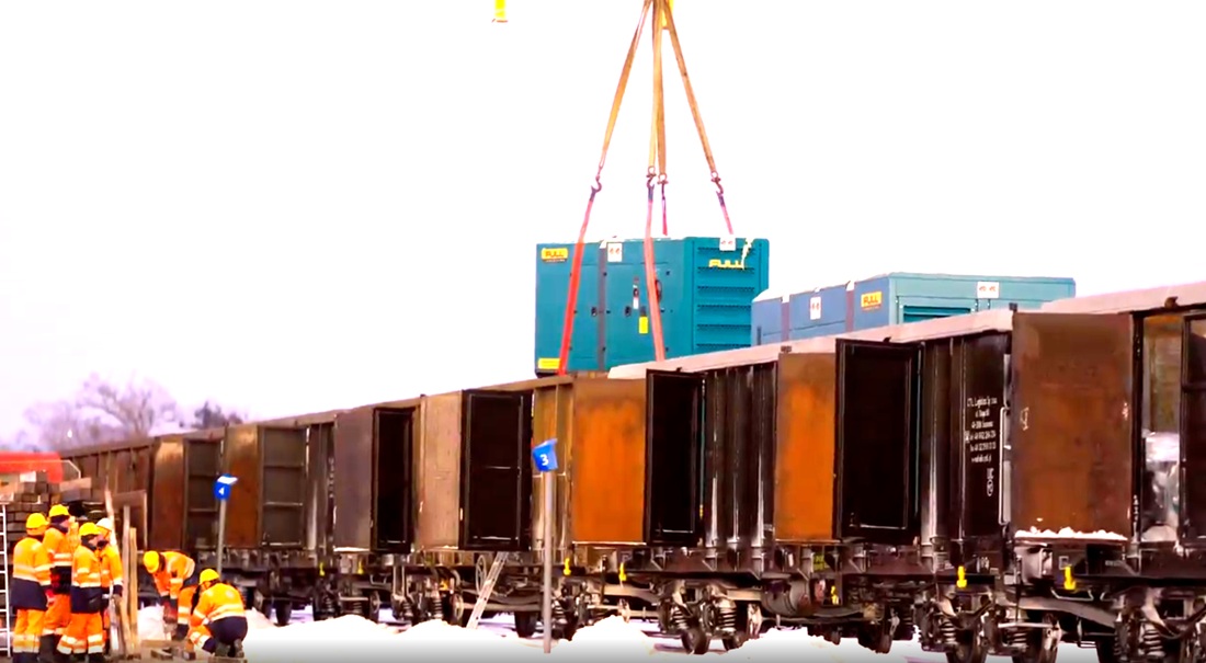 LTG Cargo Polska transportă în timp record generatoare din Lituania către Ucraina