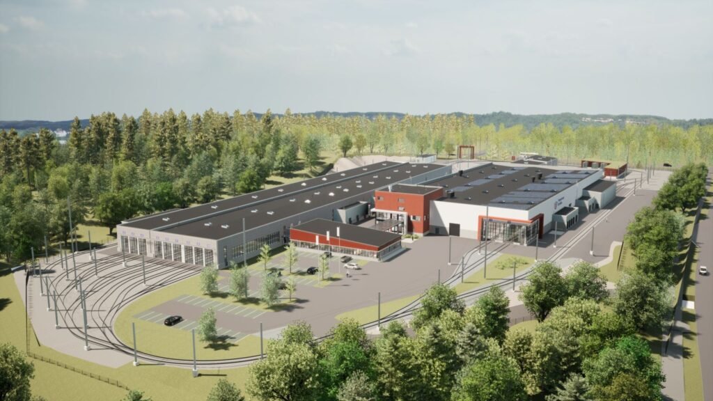 Tampere finalizează prima etapă a extinderii depoului de tramvaie