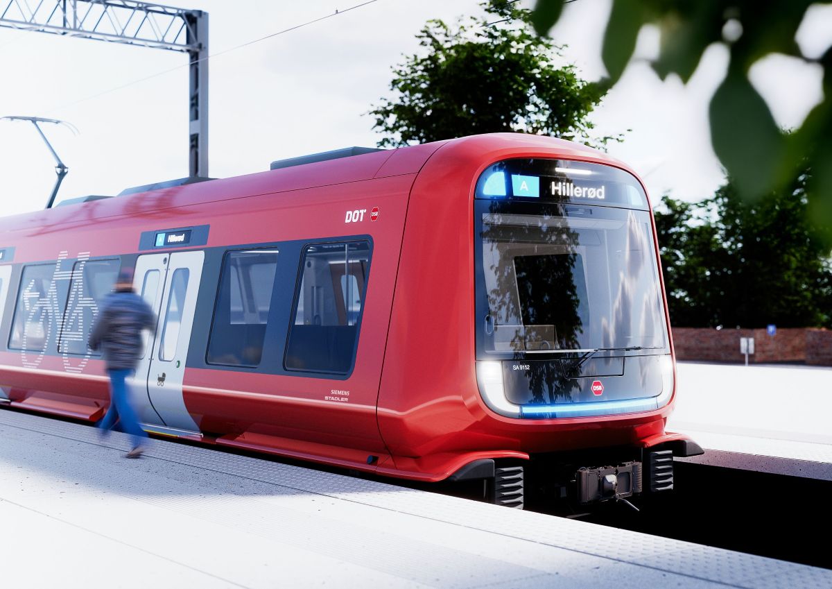 DSB comandă 226 de trenuri complet automate pentru rețeaua S‑Bane din Copenhaga în baza unui contract de trei miliarde de euro