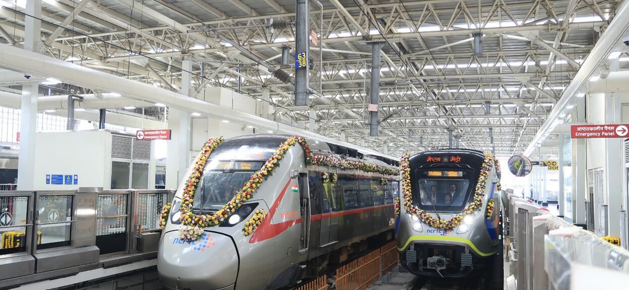 Alstom inaugurează trenurile și sistemul ETCS Hybrid Level 3 pe noul tronson Namo Bharat și pe linia Meerut Metro