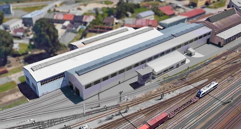 České dráhy continuă modernizarea halei de întreținere din Olomouc cu o investiție de peste 400 milioane CZK pentru întreținerea trenurilor RegioPanter