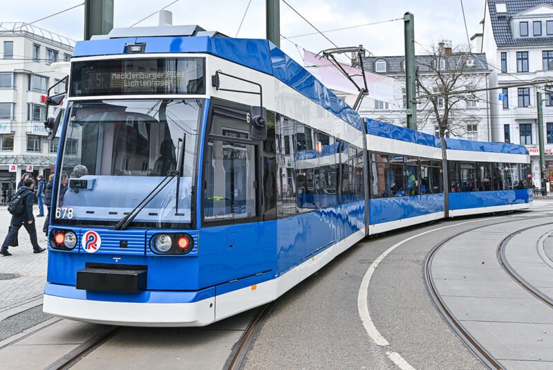 RSAG finalizează modernizarea celor zece tramvaie 6N1 ultimul vehicul fiind livrat la Rostock în plin viscol