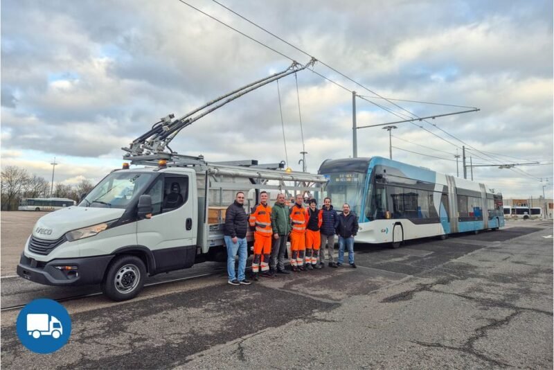 Hess livrează cu succes vehiculul de degivrare pentru rețeaua de troleibuz din Nancy