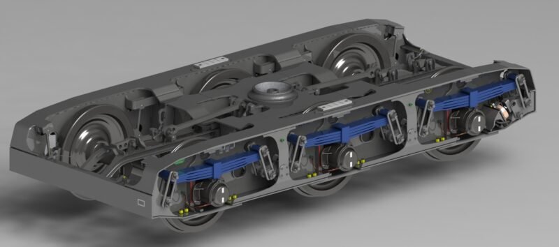 În Poznań a fost dezvoltat un nou tip de boghiu feroviar capabil să transporte încărcături extrem de grele inclusiv tancuri Abrams