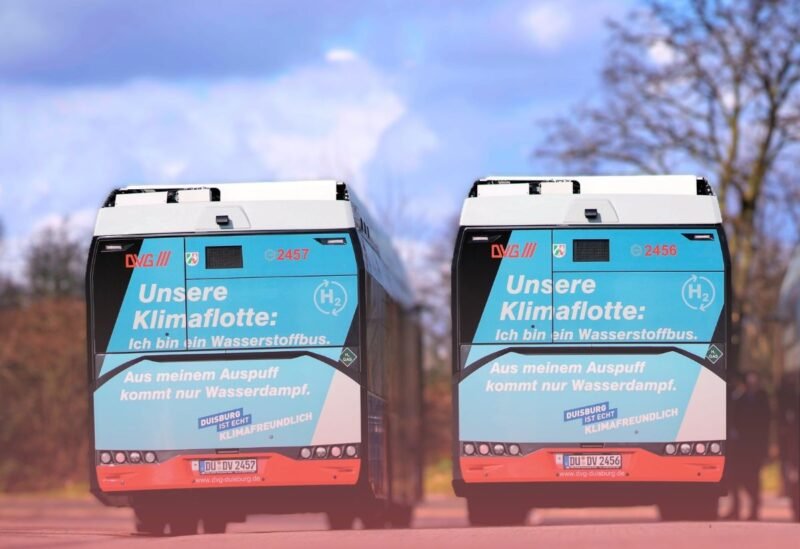 DVG Duisburg investește în 55 de autobuze cu hidrogen cu sprijin federal de 14,9 milioane de euro