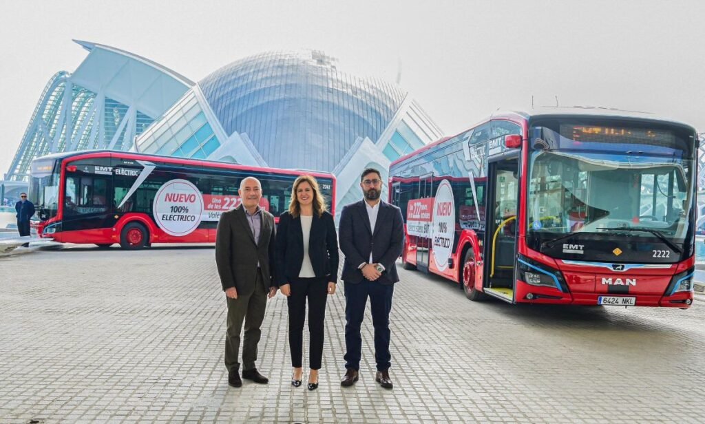 Valencia accelerează tranziția spre transport public electric cu încă 26 de autobuze noi în cadrul programului de modernizare a flotei