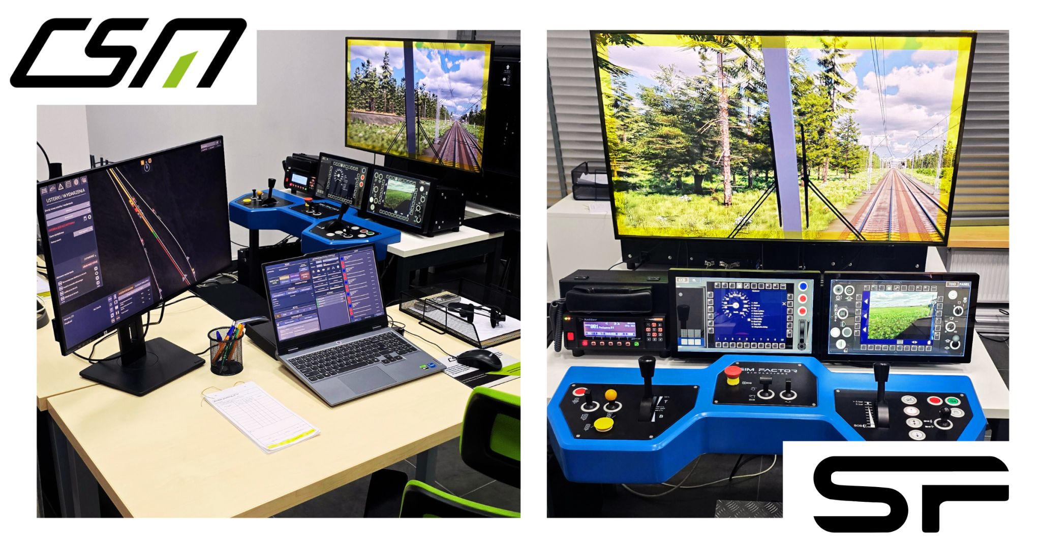 SIM Factor livrează un nou simulator SMART Lite pentru Centrul de Pregătire a Mecanicilor de Locomotivă din Varșovia