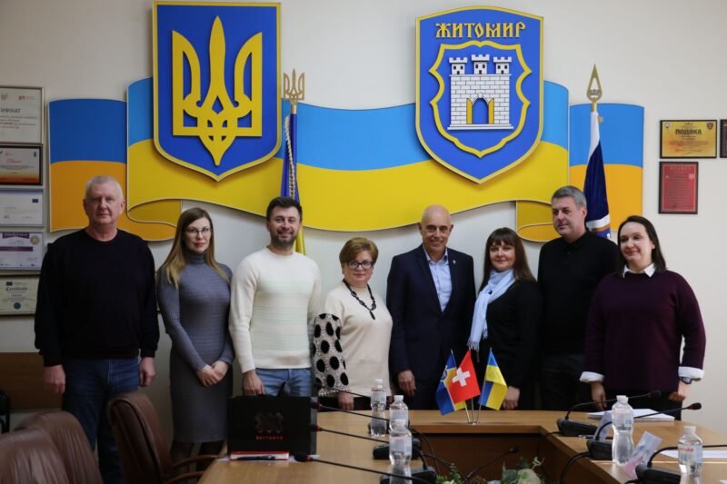 Troleibuze elvețiene second‑hand ajung în Ucraina la Zhytomyr cu sprijin financiar din partea Elveției