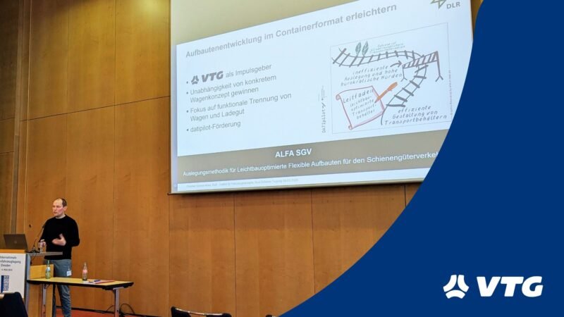 VTG marchează un moment important în dezvoltarea structurilor ușoare pentru transportul feroviar de marfă